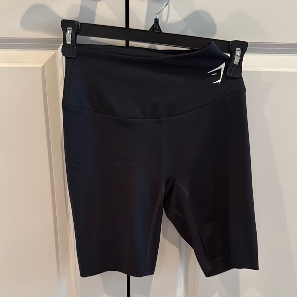 Gymshark Black Bike Shorts for Active Comfort